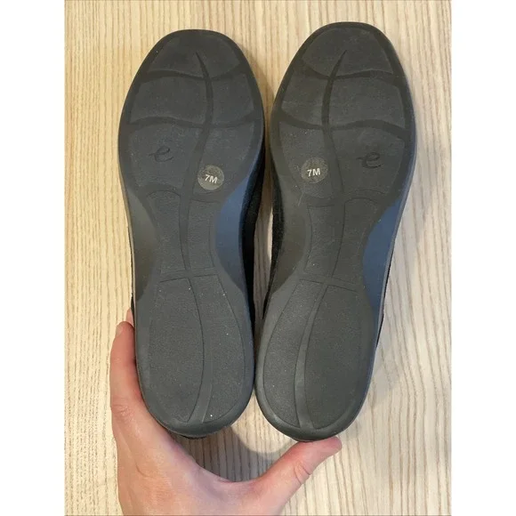 Easy Spirit Women's Devitt17 Loafer Black/white Size 7 - Picture 7 of 8